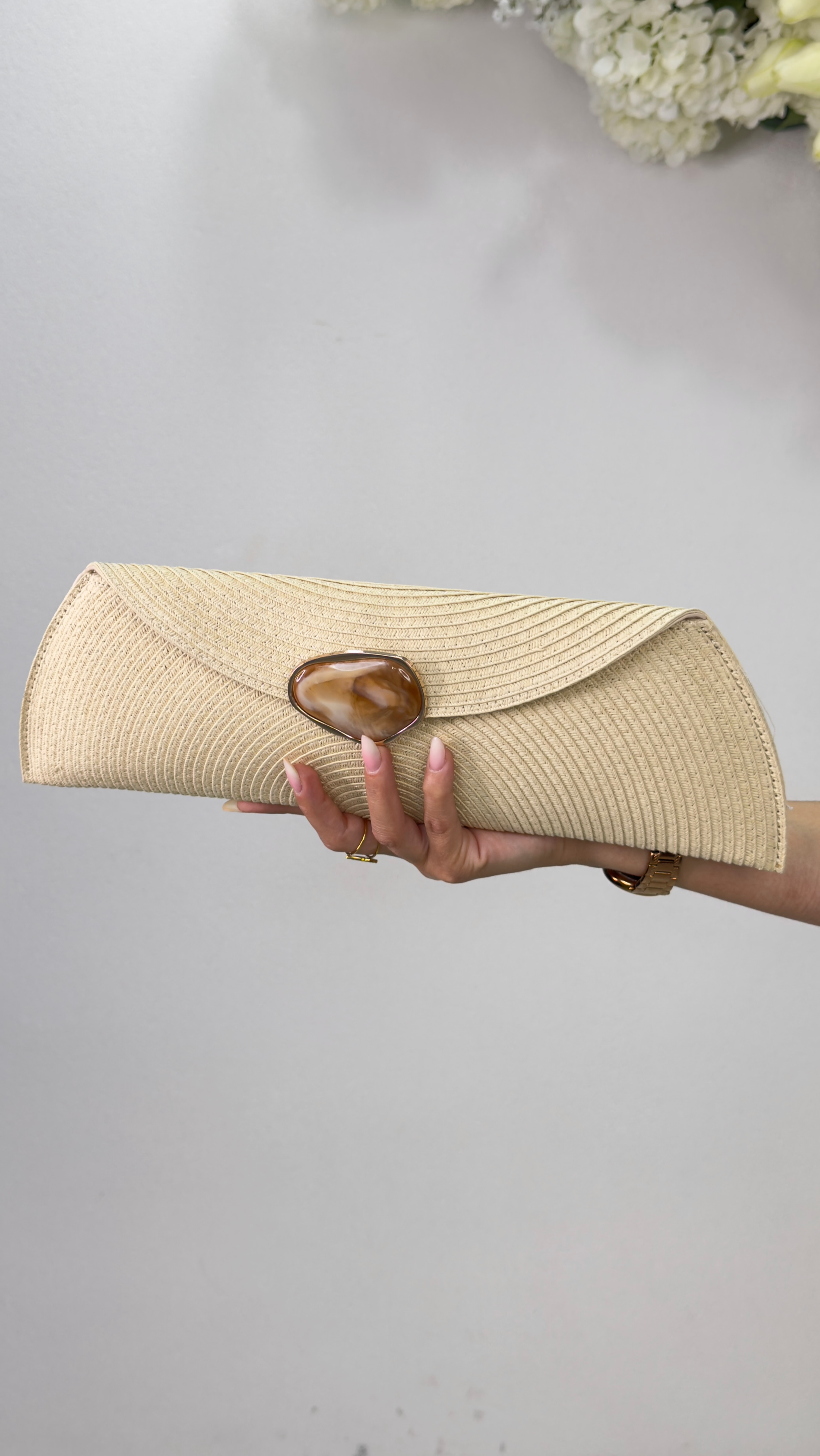 Pochette rafia 9531