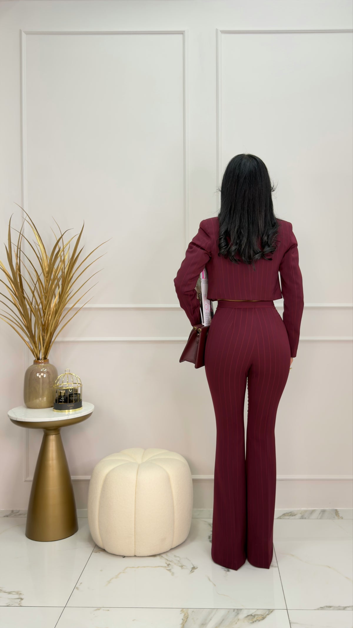 Tailleur Gessato Made In Italy 10123