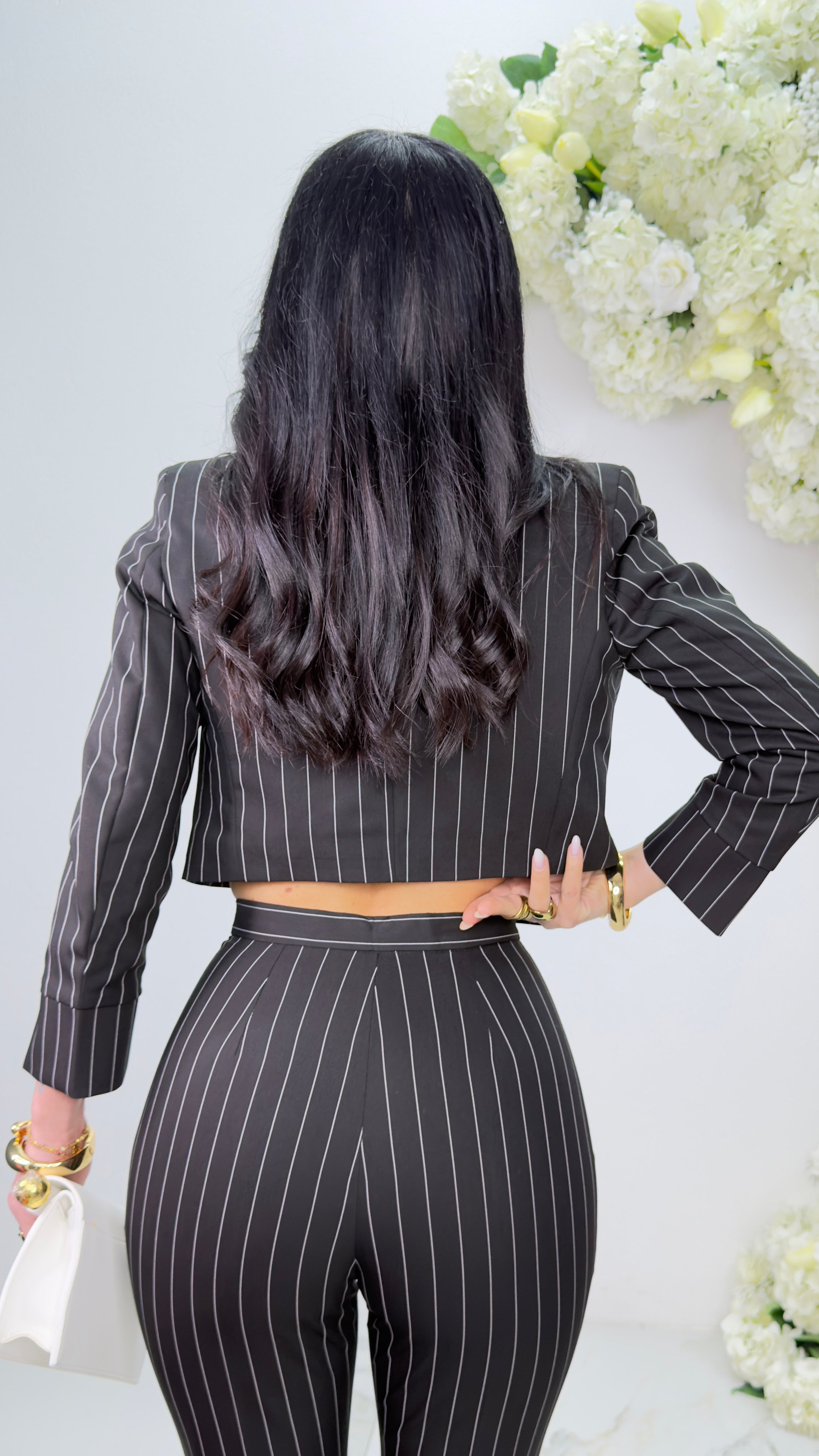 Tailleur Gessato Made in Italy