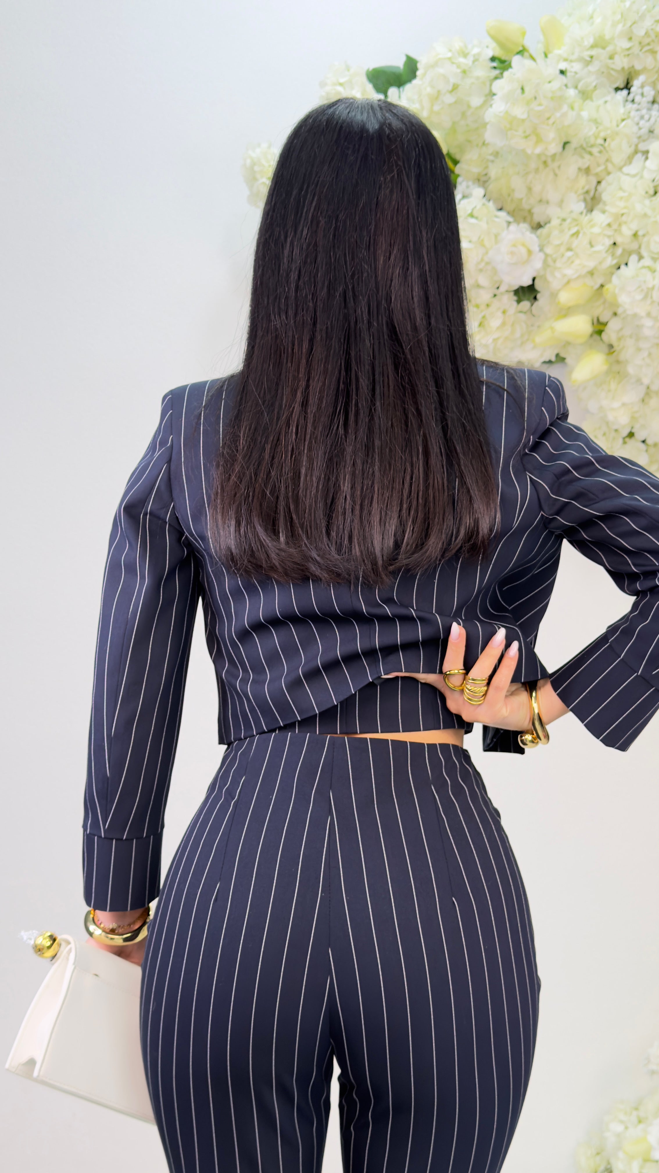 Tailleur Gessato Made in Italy