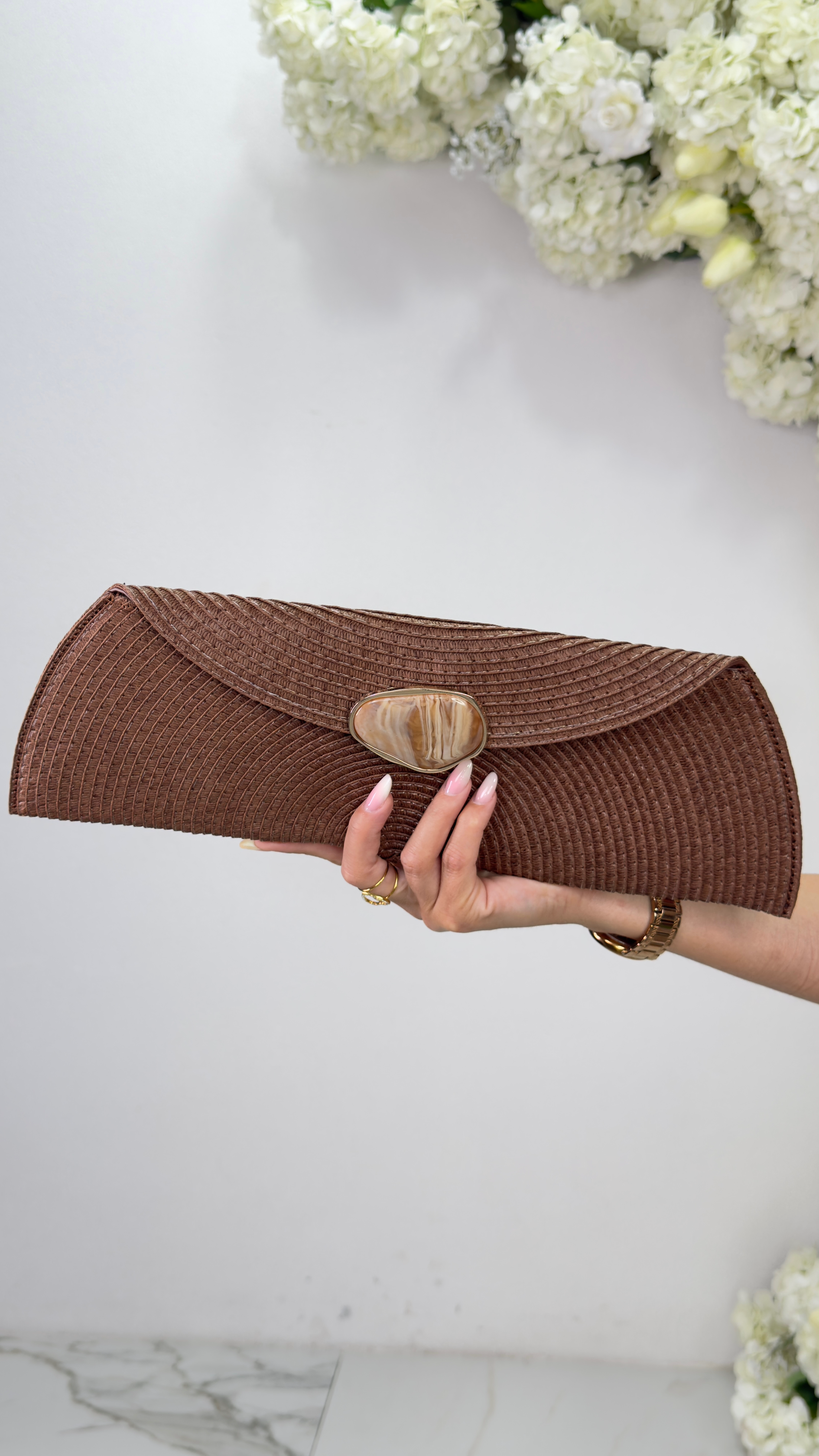 Pochette rafia 9531