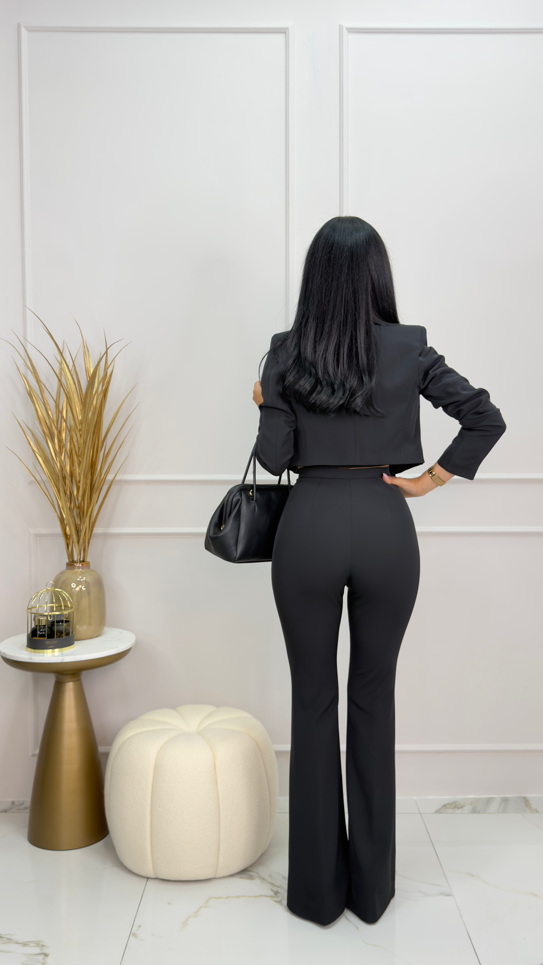 Tailleur Diana tessuto fluido Made in Italy 0112
