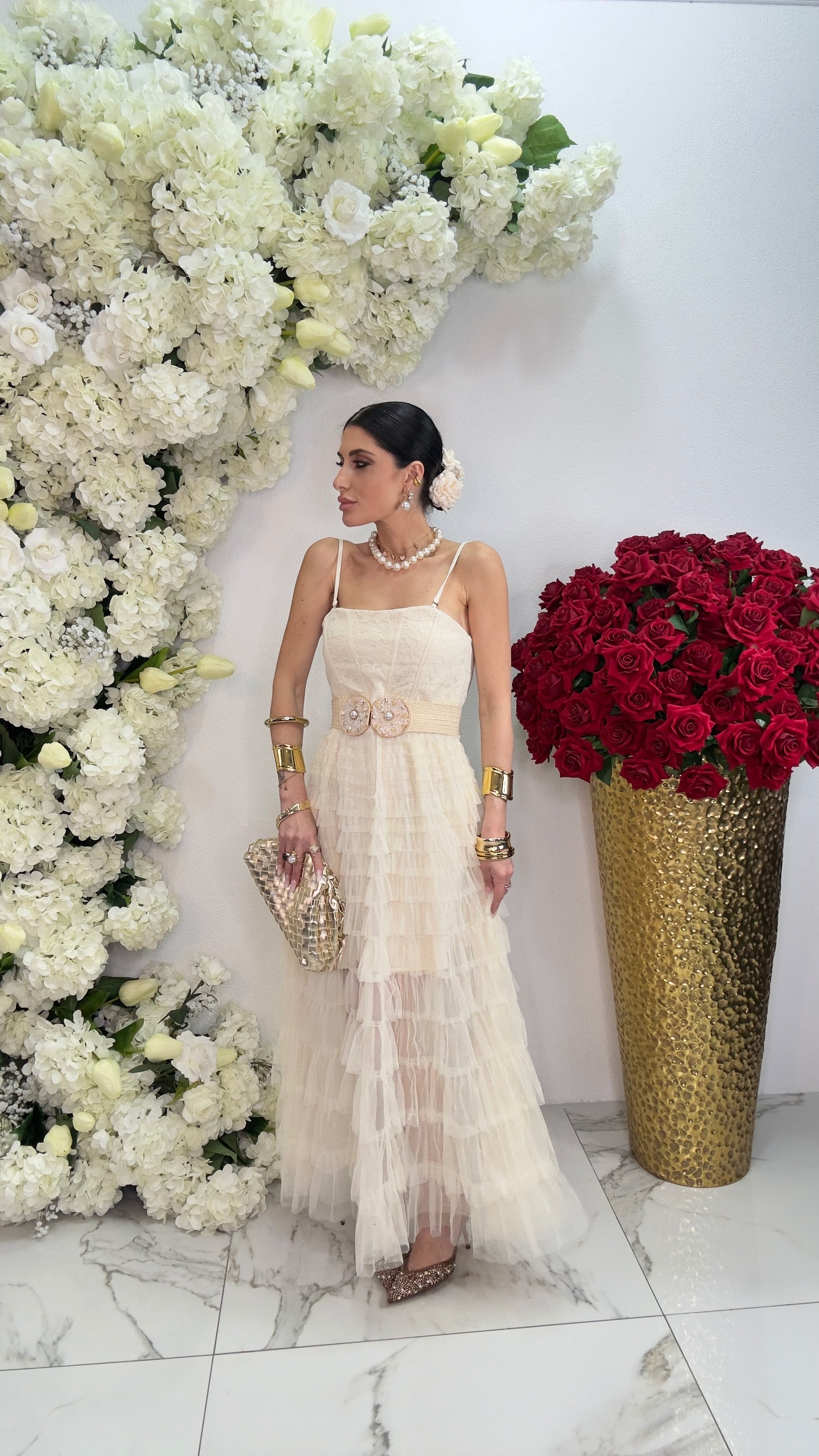 Abito tulle  0403