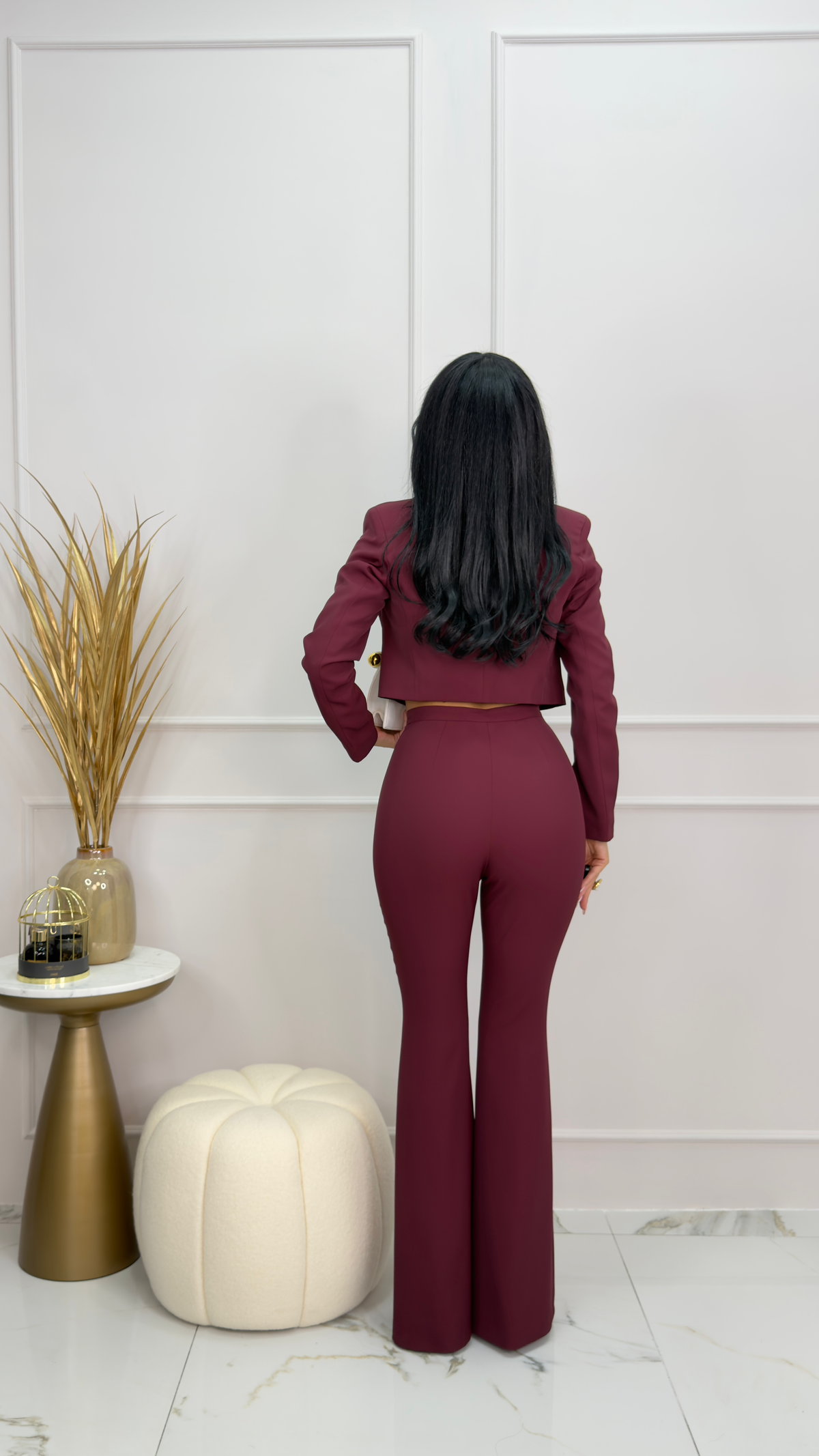 Tailleur Diana tessuto fluido  Made in Italy 0112