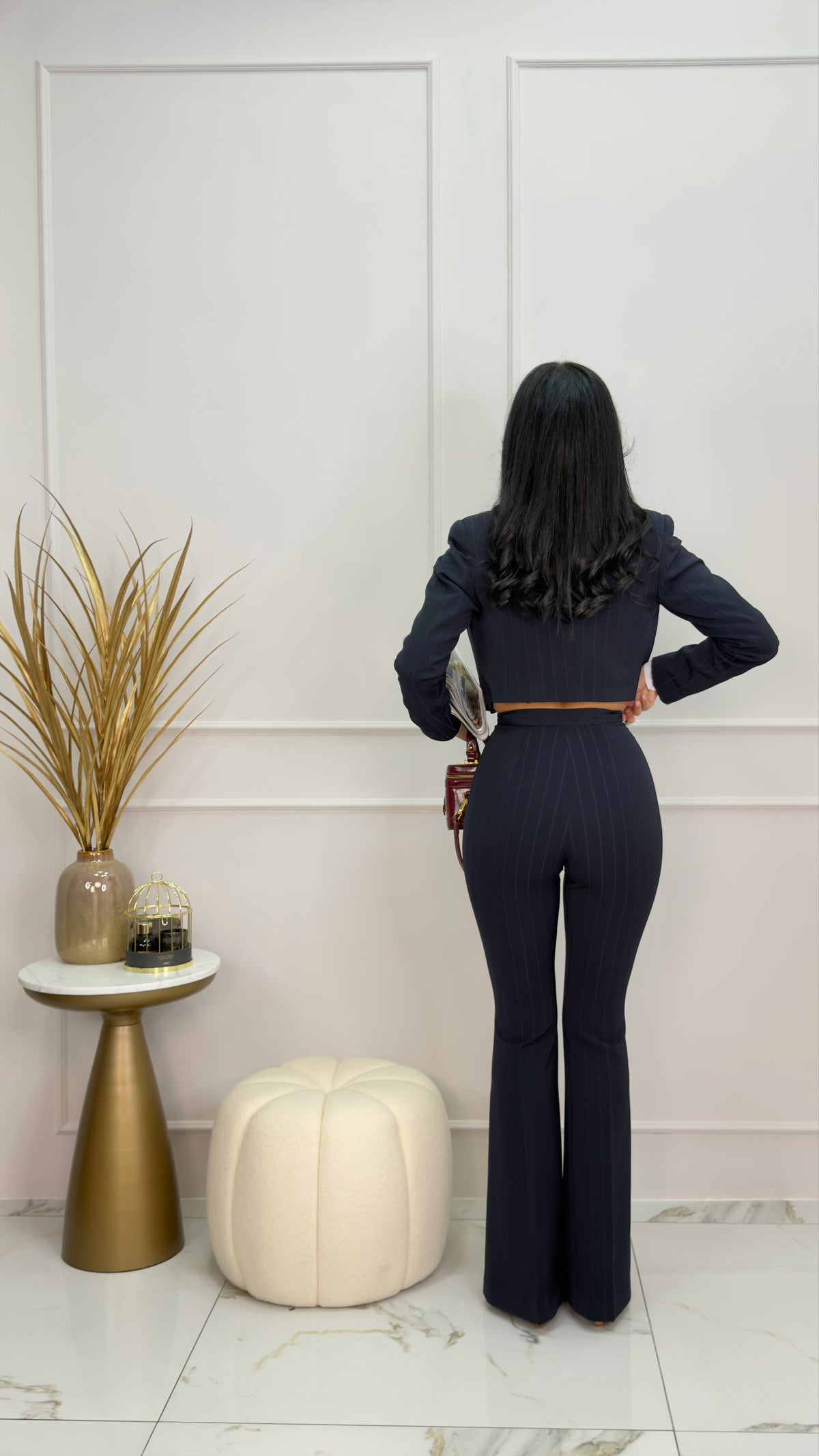 Tailleur Gessato Made In Italy 10123