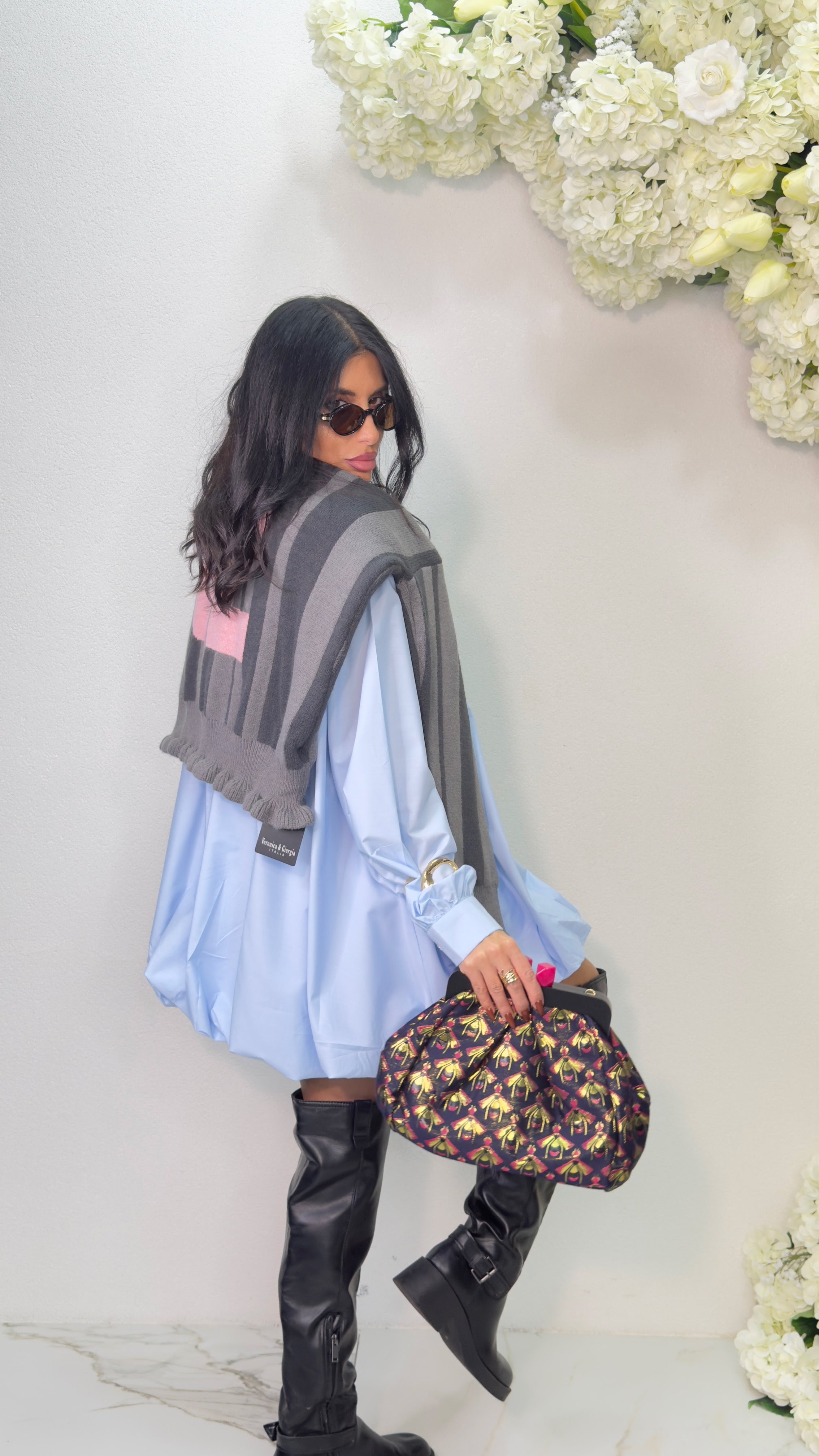 Maxi  dress Camicione 5081